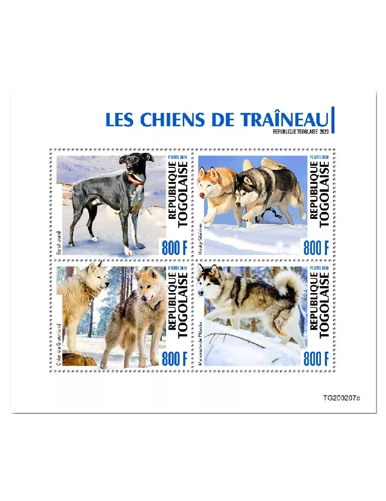 n° 8190/8193 - Timbre TOGO Poste