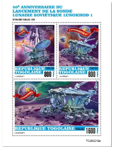 n° 8206/8208 - Timbre TOGO Poste