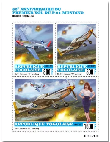 n° 8209/8211 - Timbre TOGO Poste
