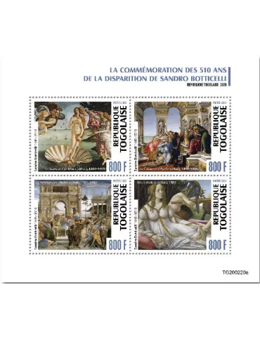 n° 8246/8249 - Timbre TOGO Poste
