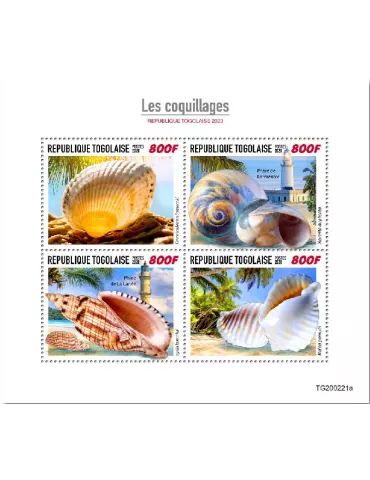 n° 8250/8253 - Timbre TOGO Poste