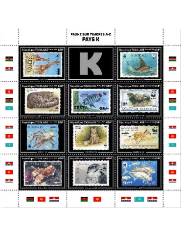 n° 8269/8279 - Timbre TOGO Poste