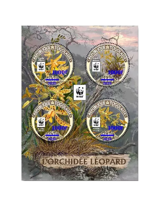 n° 8280/8283 - Timbre TOGO Poste