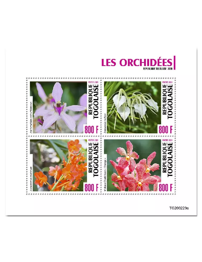 n° 8296/8299 - Timbre TOGO Poste