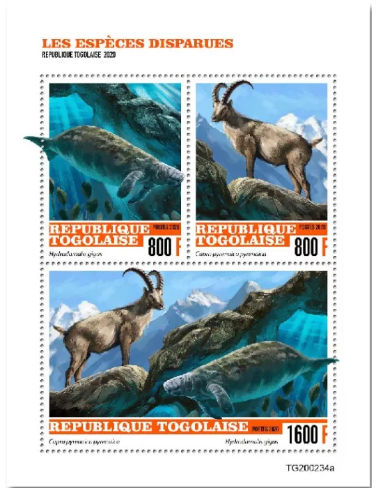 n° 8316/8318 - Timbre TOGO Poste