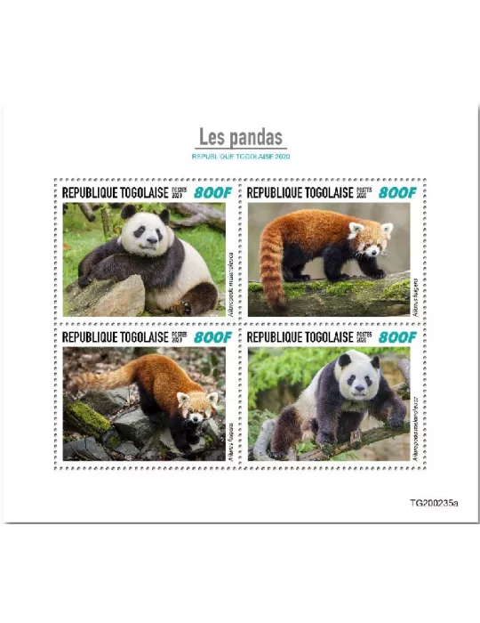 n° 8319/8322 - Timbre TOGO Poste