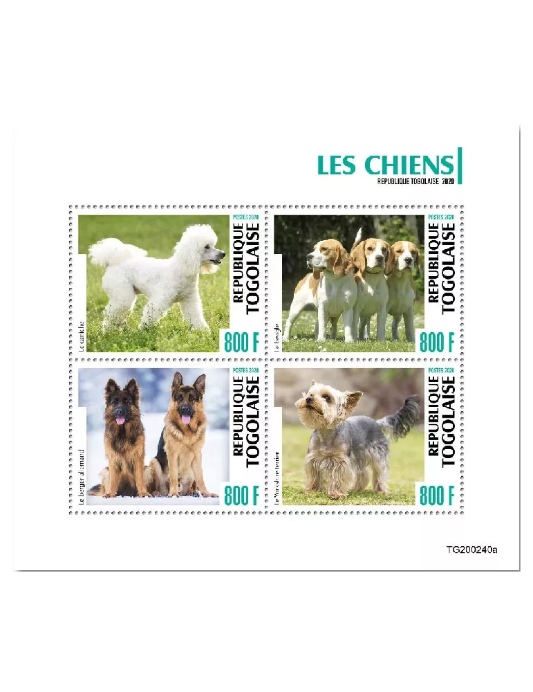 n° 8339/8342 - Timbre TOGO Poste