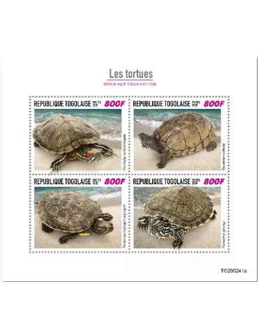 n° 8343/8346 - Timbre TOGO Poste