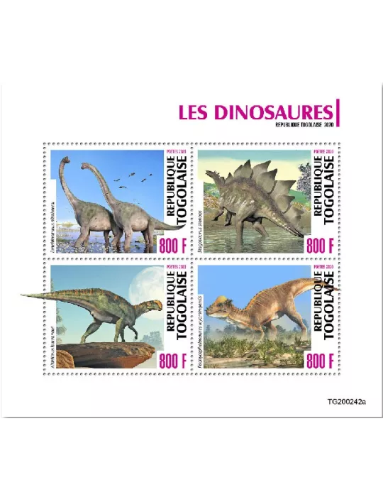 n° 8347/8350 - Timbre TOGO Poste