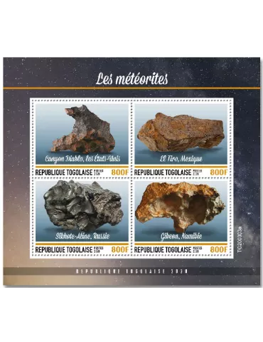 n° 8433/8436 - Timbre TOGO Poste