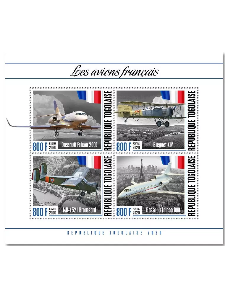 n° 8473/8476 - Timbre TOGO Poste