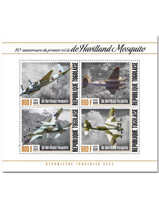 n° 8481/8484 - Timbre TOGO Poste