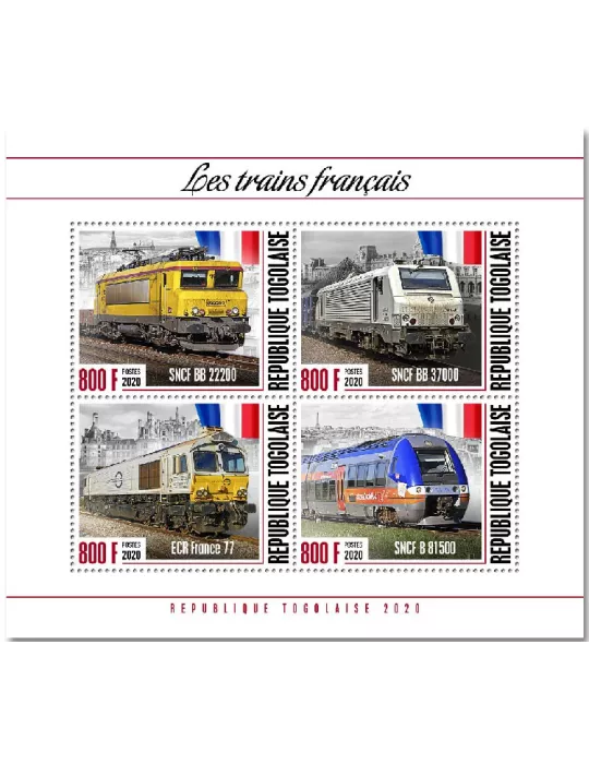 n° 8535/8538 - Timbre TOGO Poste