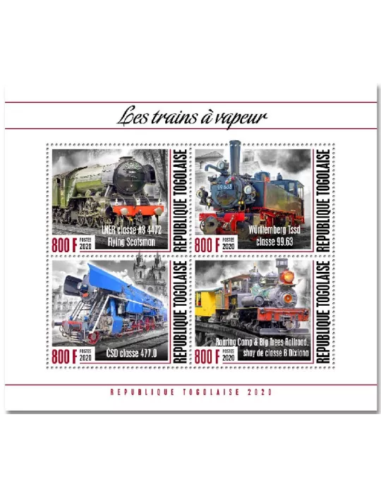 n° 8543/8546 - Timbre TOGO Poste