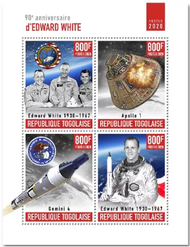 n° 8590/8593 - Timbre TOGO Poste