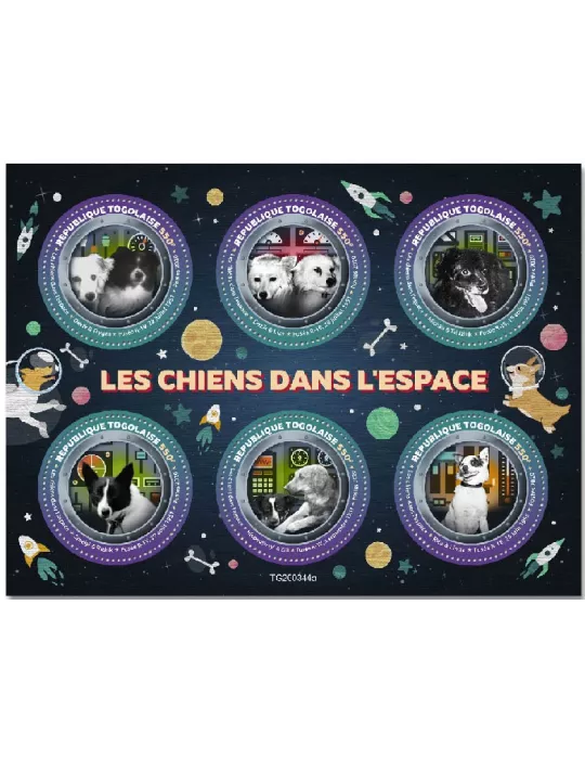 n° 8598/8603 - Timbre TOGO Poste