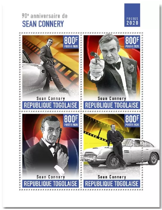 n° 8654/8657 - Timbre TOGO Poste