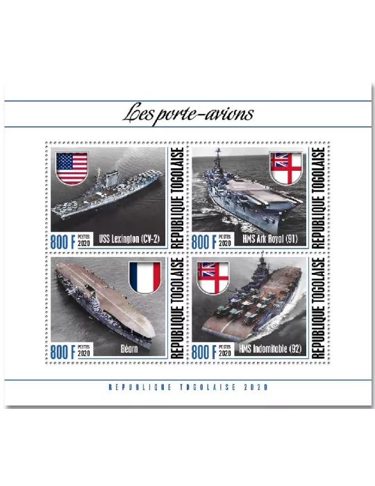 n° 8674/8677 - Timbre TOGO Poste