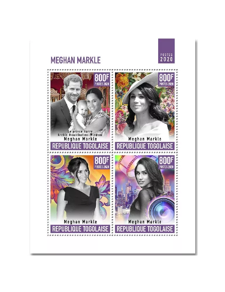 n° 8683/8686 - Timbre TOGO Poste