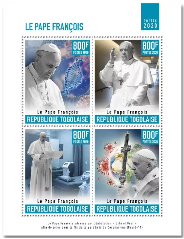 n° 8687/8690 - Timbre TOGO Poste