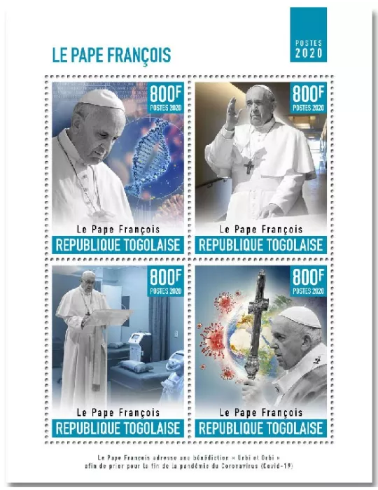 n° 8687/8690 - Timbre TOGO Poste