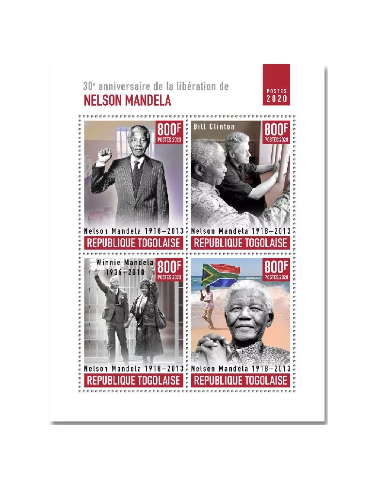 n° 8691/8694 - Timbre TOGO Poste