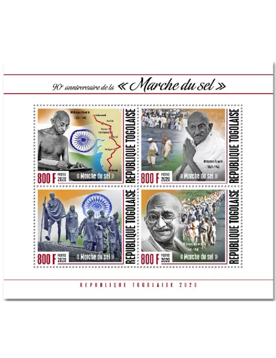n° 8695/8698 - Timbre TOGO Poste