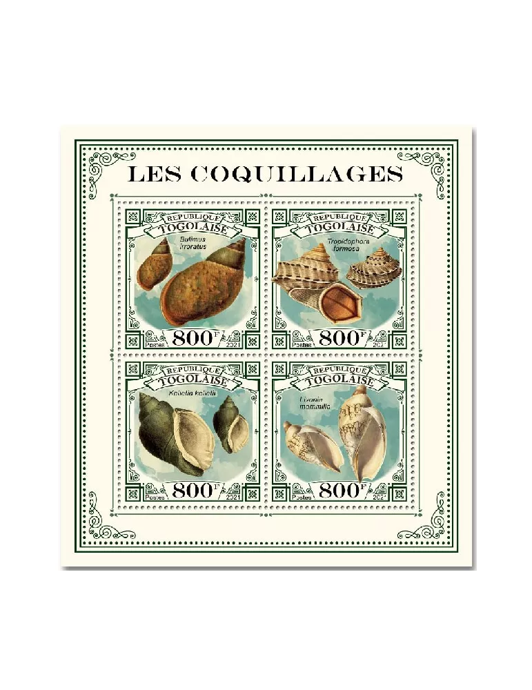 n° 8795/8798 - Timbre TOGO Poste