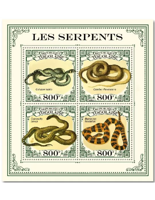 n° 8827/8830 - Timbre TOGO Poste