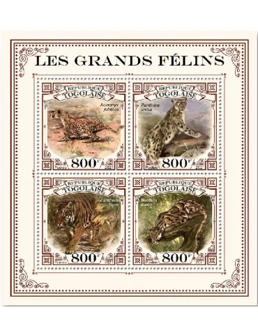 n° 8867/8870 - Timbre TOGO Poste