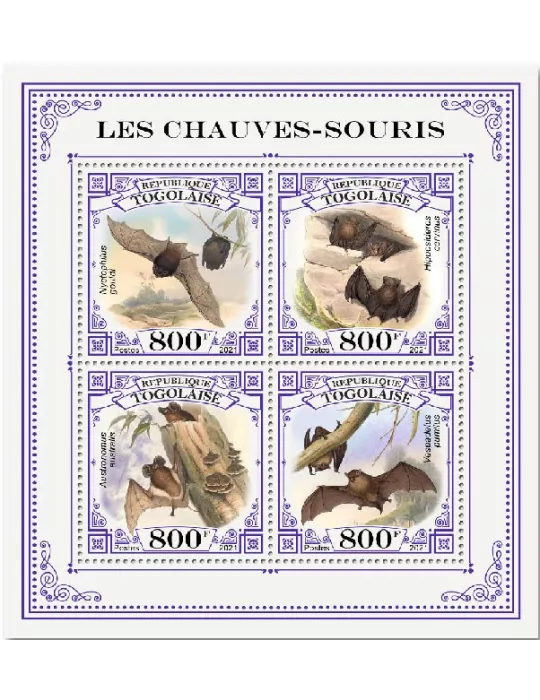 n° 8875/8878 - Timbre TOGO Poste