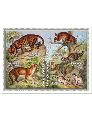 n° 8887/8890 - Timbre TOGO Poste