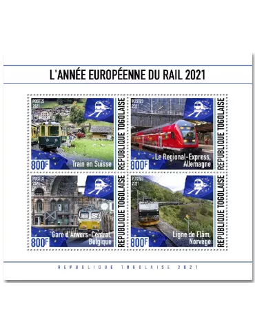 n° 8929/8932 - Timbre TOGO Poste