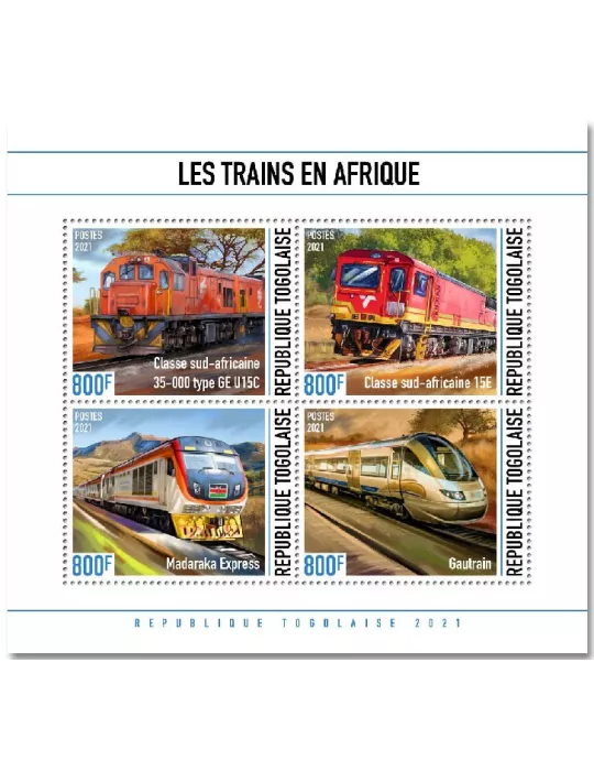 n° 8933/8936 - Timbre TOGO Poste