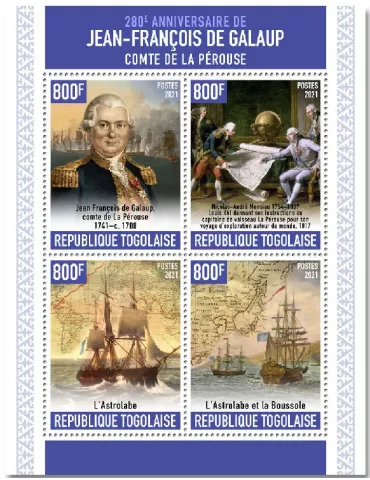 n° 8941/8944 - Timbre TOGO Poste