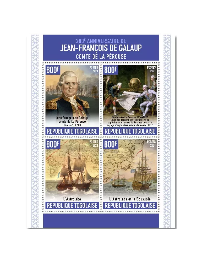 n° 8941/8944 - Timbre TOGO Poste