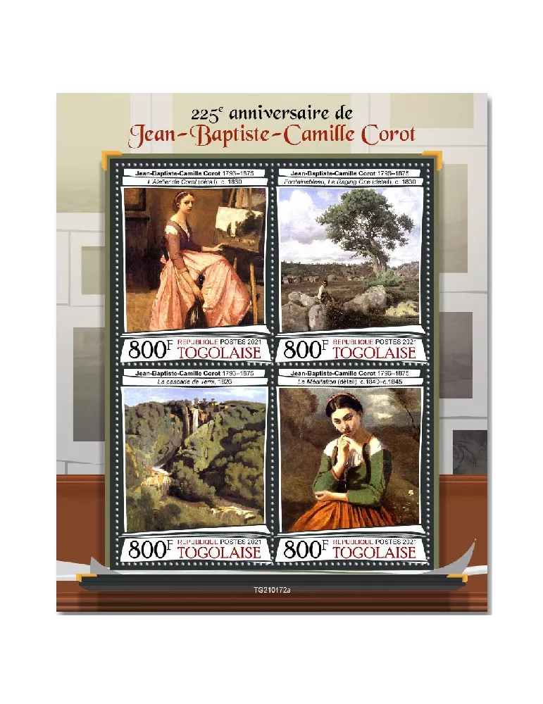 n° 9001/9004 - Timbre TOGO Poste