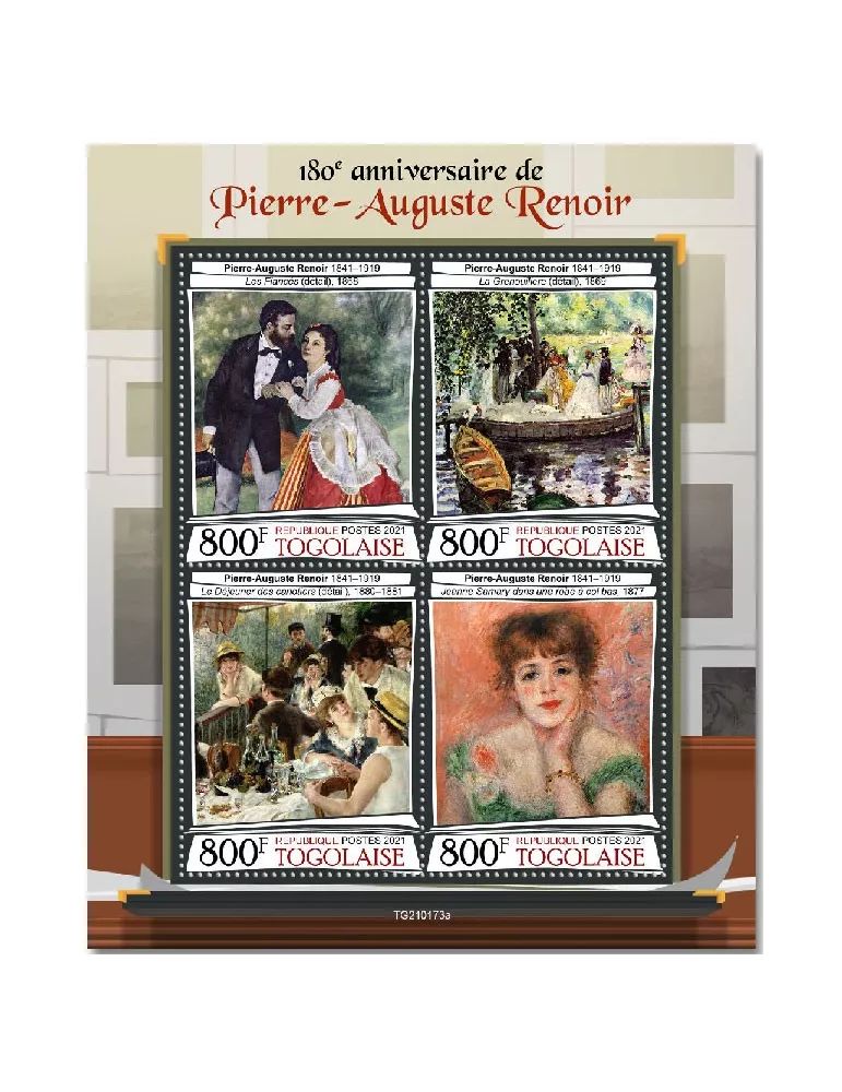 n° 9005/9008 - Timbre TOGO Poste