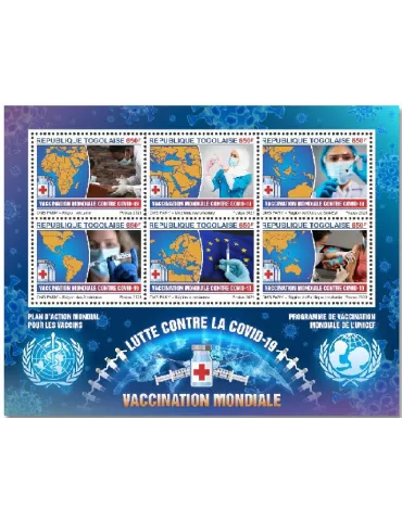 n° 9017/9022 - Timbre TOGO Poste