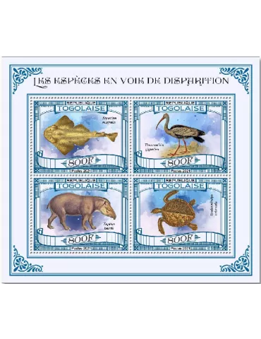 n° 9023/9026 - Timbre TOGO Poste