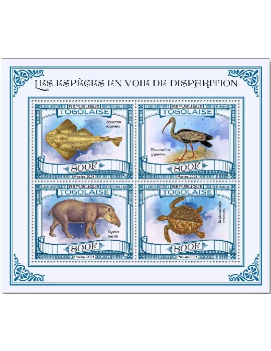 n° 9023/9026 - Timbre TOGO Poste