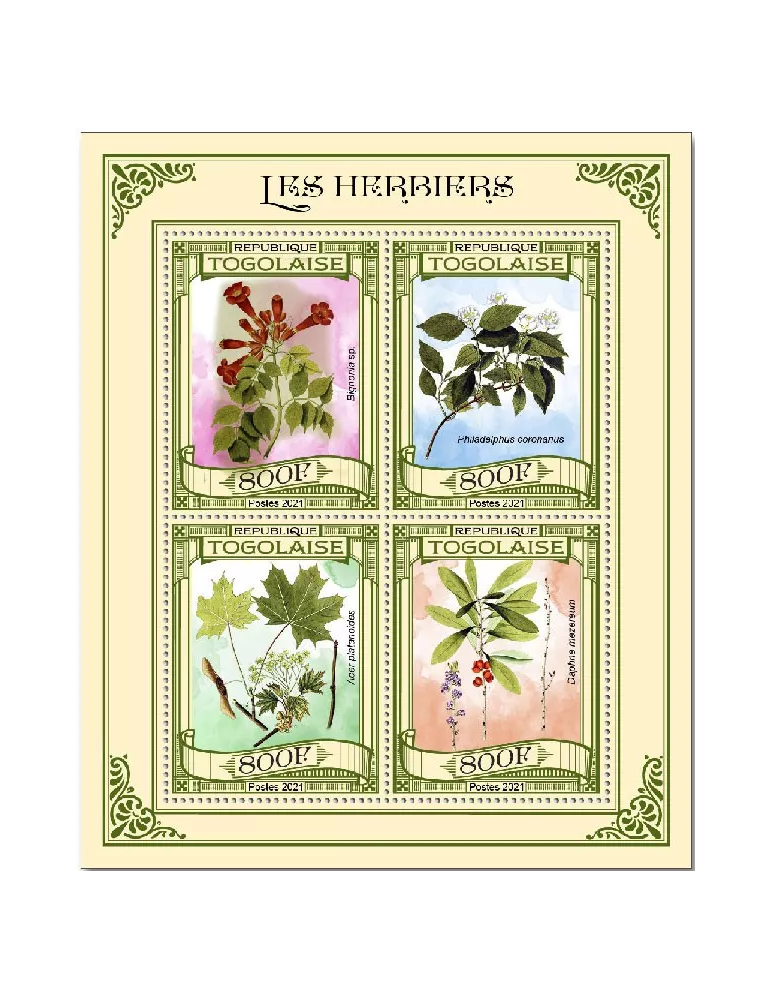 n° 9043/9046 - Timbre TOGO Poste