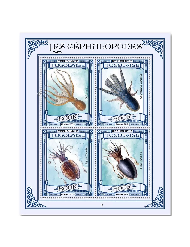 n° 9087/9090 - Timbre TOGO Poste