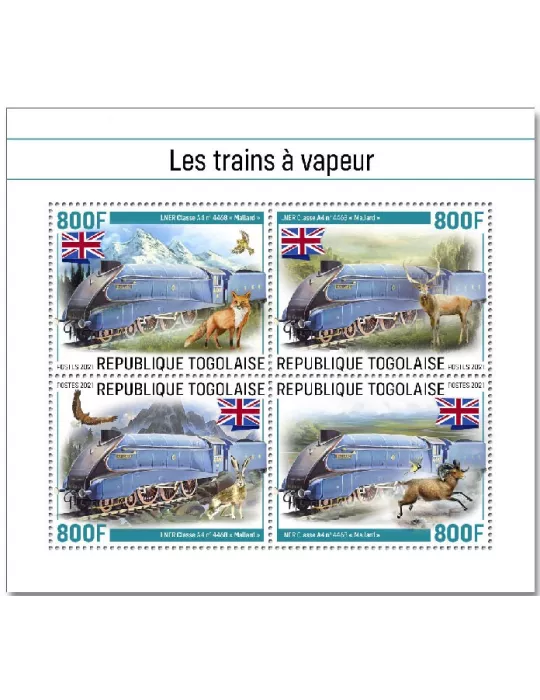n° 9119/9122 - Timbre TOGO Poste