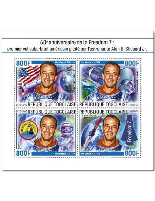 n° 9143/9146 - Timbre TOGO Poste