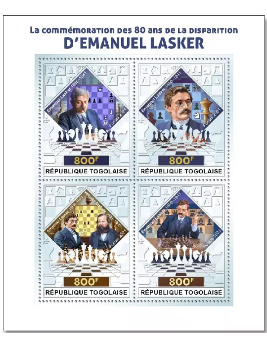 n° 9163/9166 - Timbre TOGO Poste