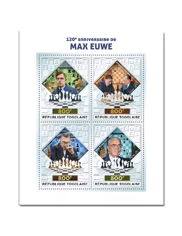 n° 9179/9182 - Timbre TOGO Poste