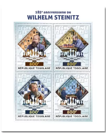 n° 9187/9190 - Timbre TOGO Poste