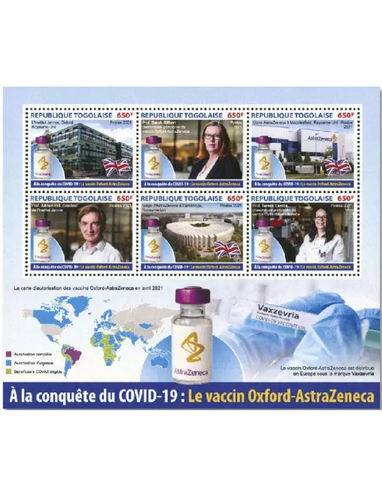 n° 9235 - Timbre TOGO Poste