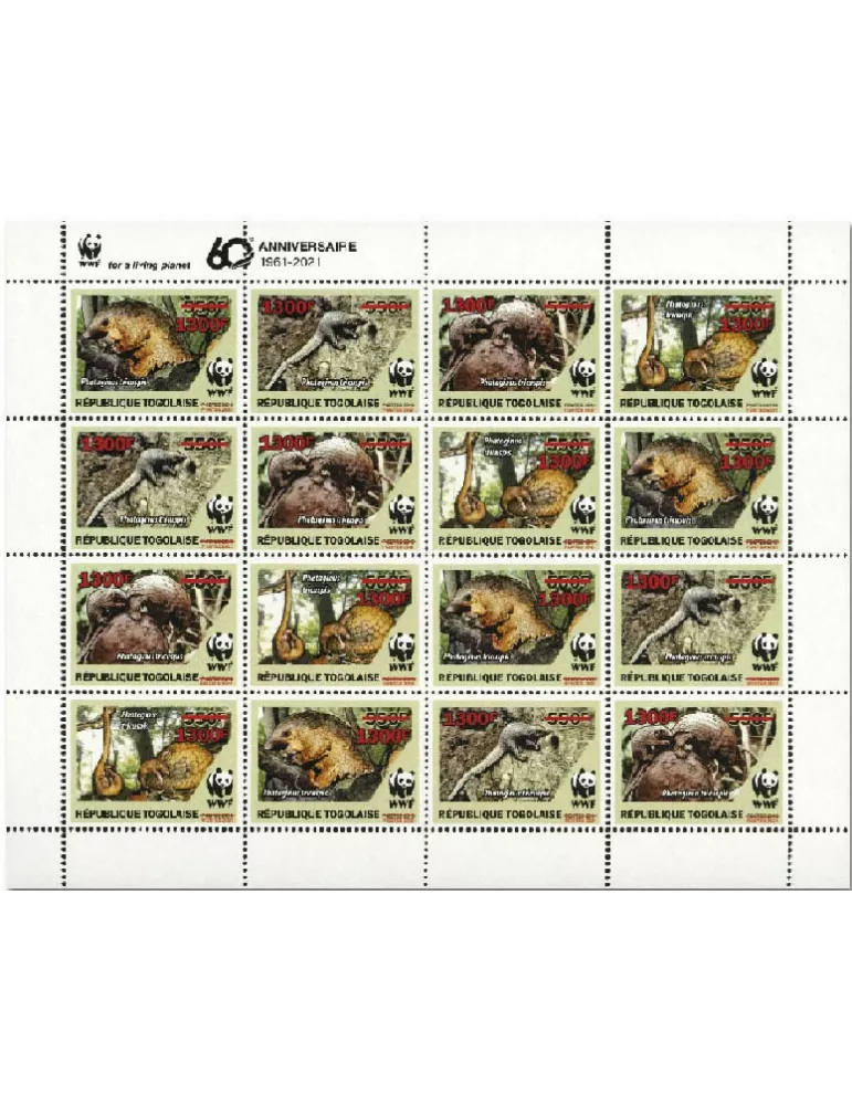 n° 9249/9252 (les 16 valeurs - 4 séries) - Timbre TOGO Poste